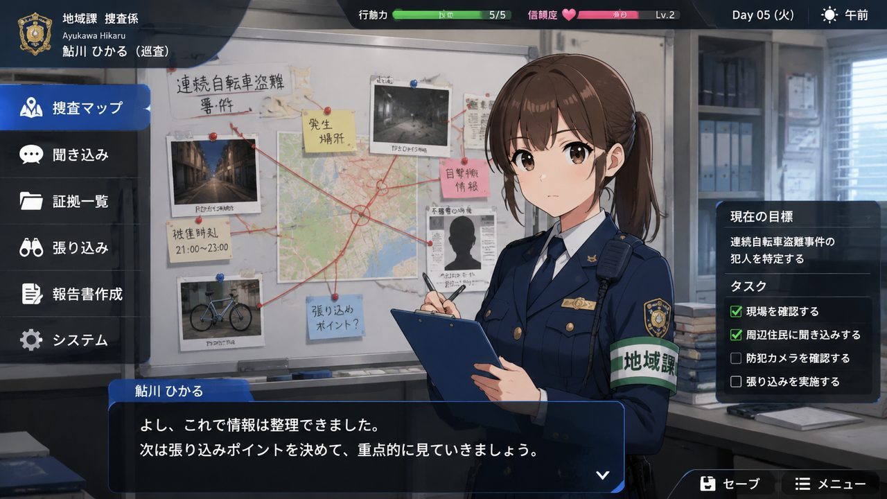 极道无赖EX 女警鮎川光 操作界面 实机截图 5